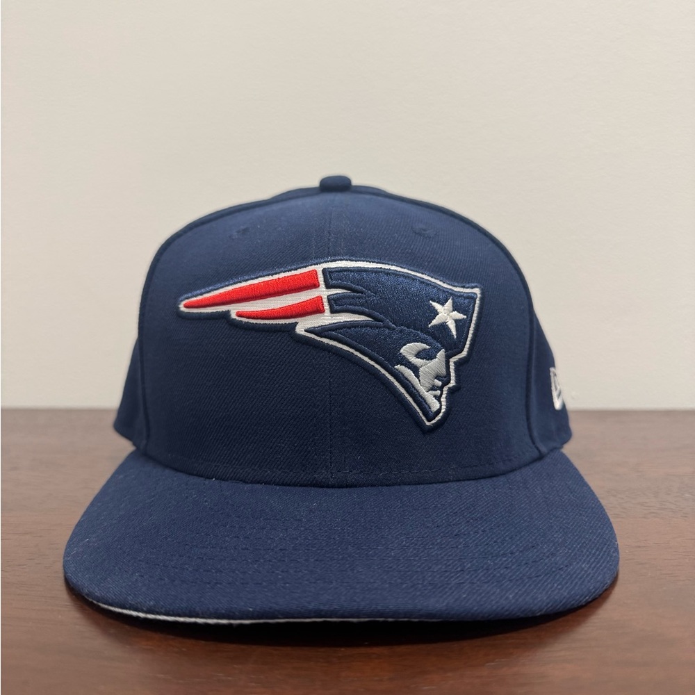 Men’s New Era Navy New England Patriots Hat Size 7